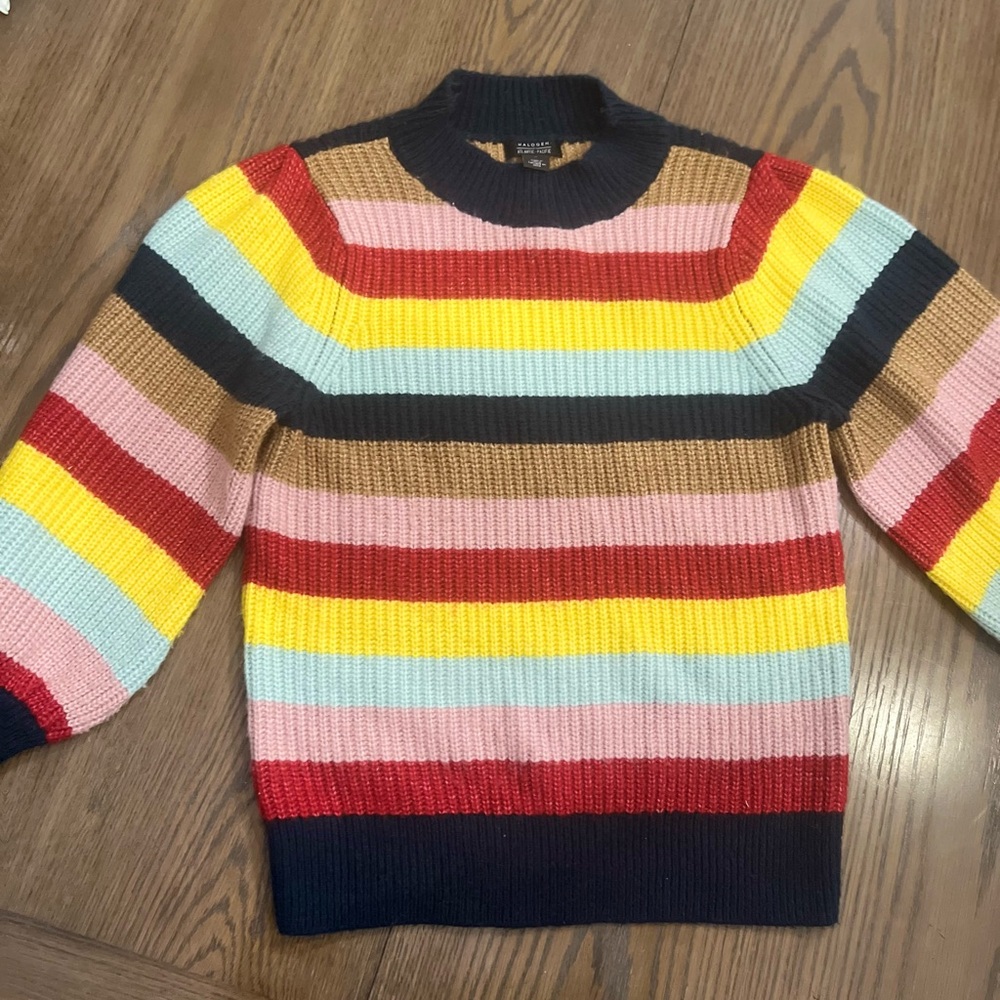 Halogen Multicolor Striped Sweater @@ - Picture 3 of 6